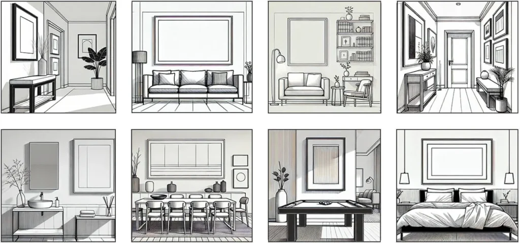 Never Guess Again: The Secret to Choosing the Perfect Wall Art Size Orientations for artwork