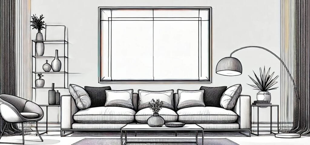 Never Guess Again: The Secret to Choosing the Perfect Wall Art Size wall art two thirds rule