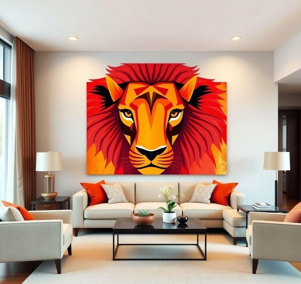 How Colors in Wall Art Shape Emotions and Spaces