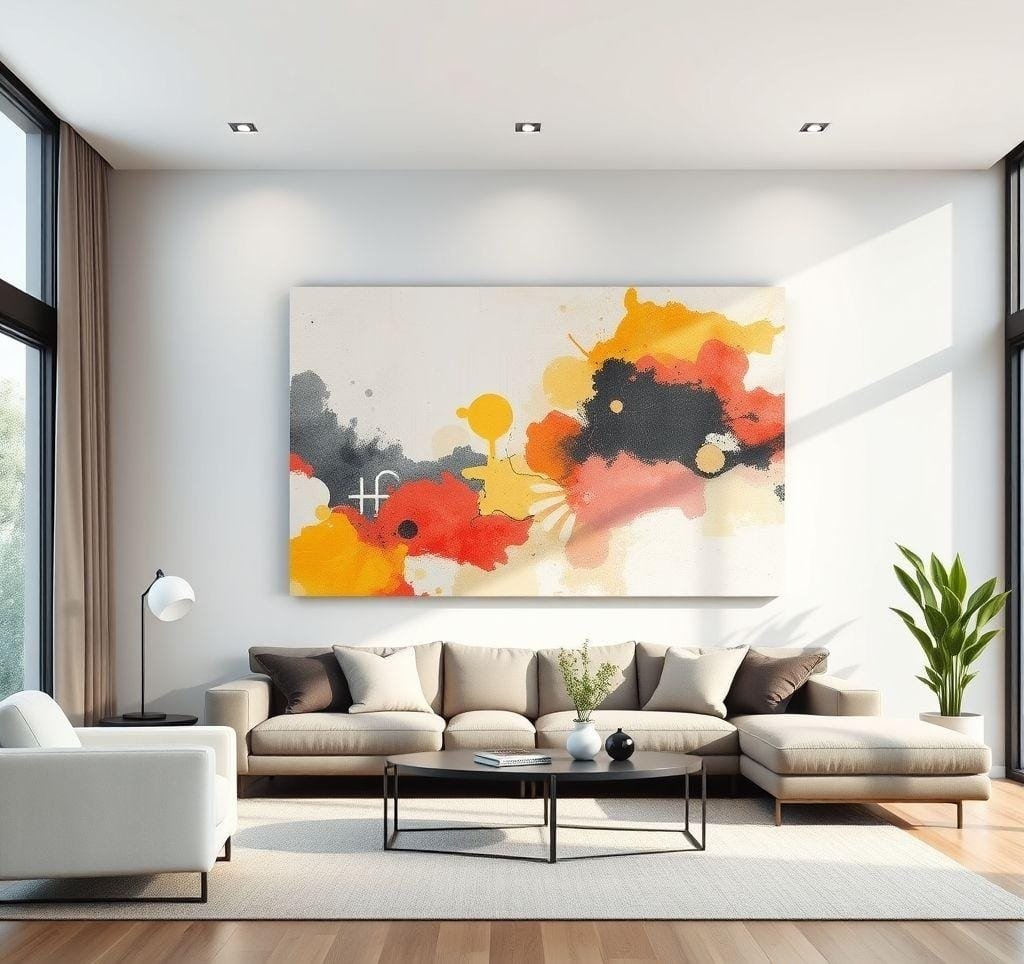 Modern Wall Art Trends for Living Rooms