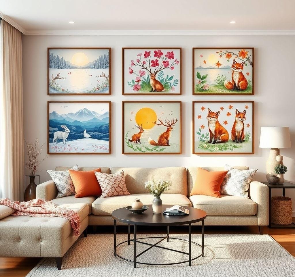 Seasonal Wall Art Ideas for Year-Round Style